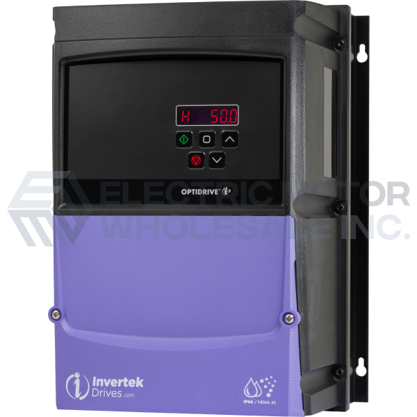 Image for 7.5HP INVERTEK E3 OptiDrive IP66 UV Resistant VFD 380-480VAC 3PH Input ODE-3-340140-3F4A